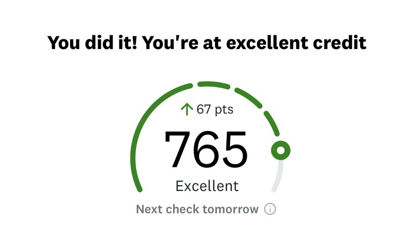 Client reached the excellent range
